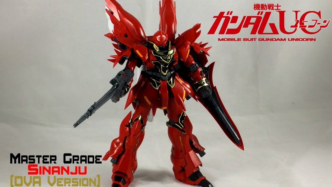 Master Grade Sinanju (OVA Version) Review