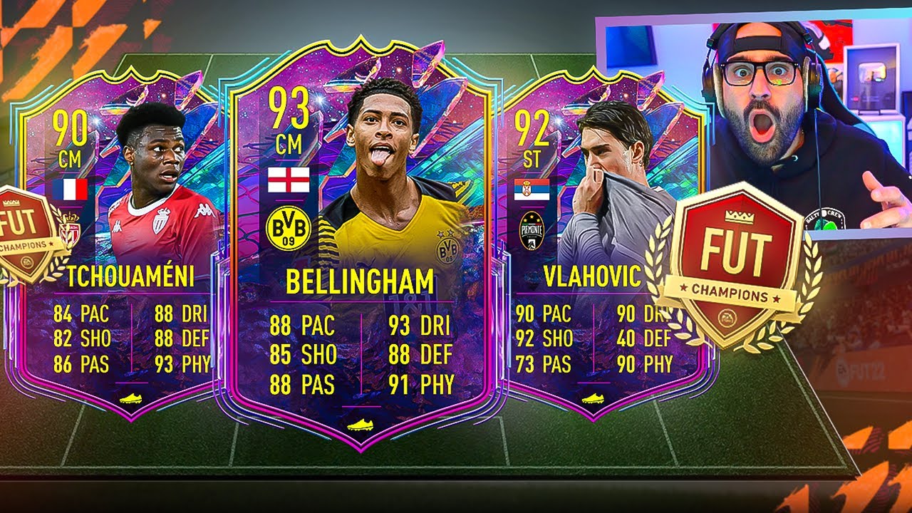 Fut Champs With INSANE Future Stars Team!! 92 Vlahovic, 91 Smith Rowe!! FIFA 22