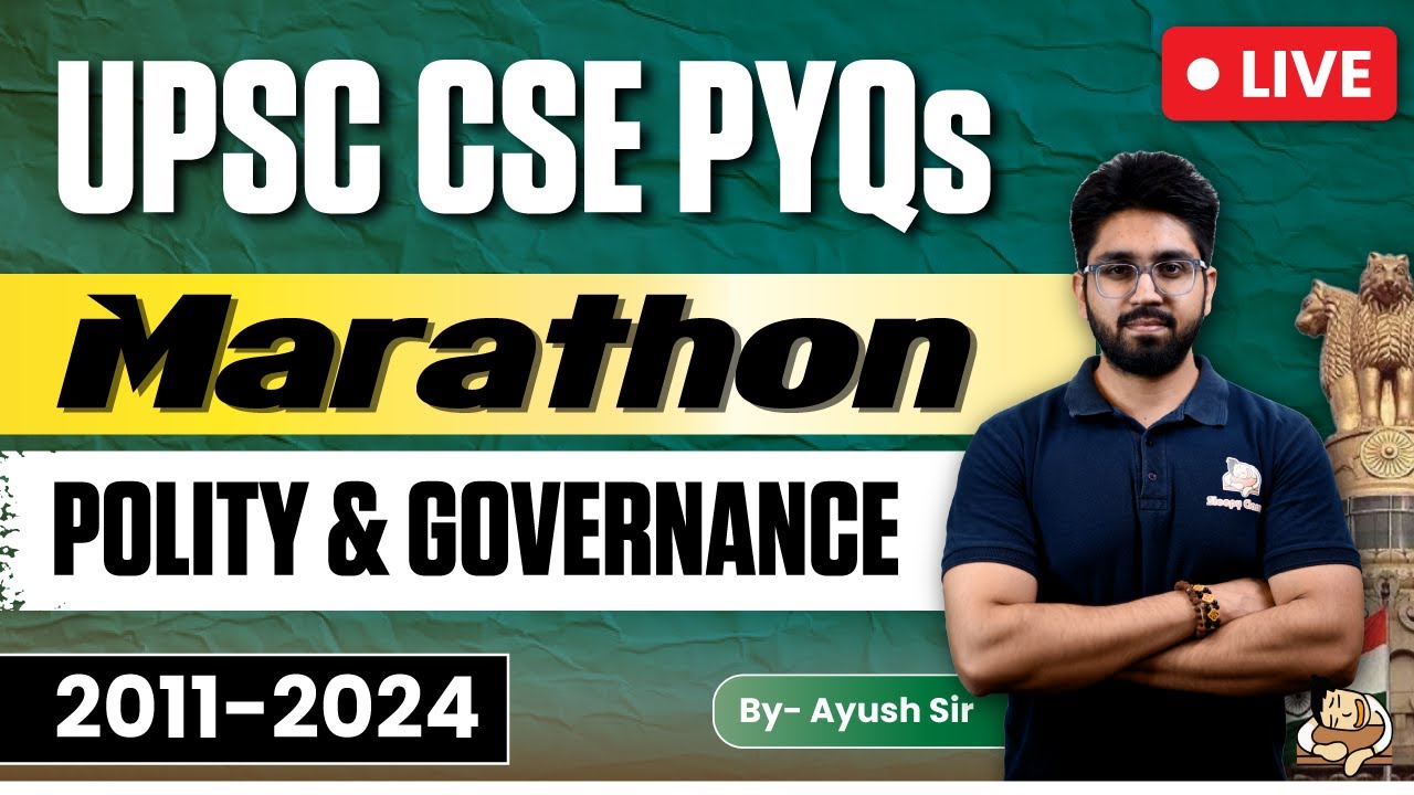 Polity PYQs for UPSC Prelims 2025 | Topicwise Polity & Governance Solved PYQs PDF | SleepyClassesIAS