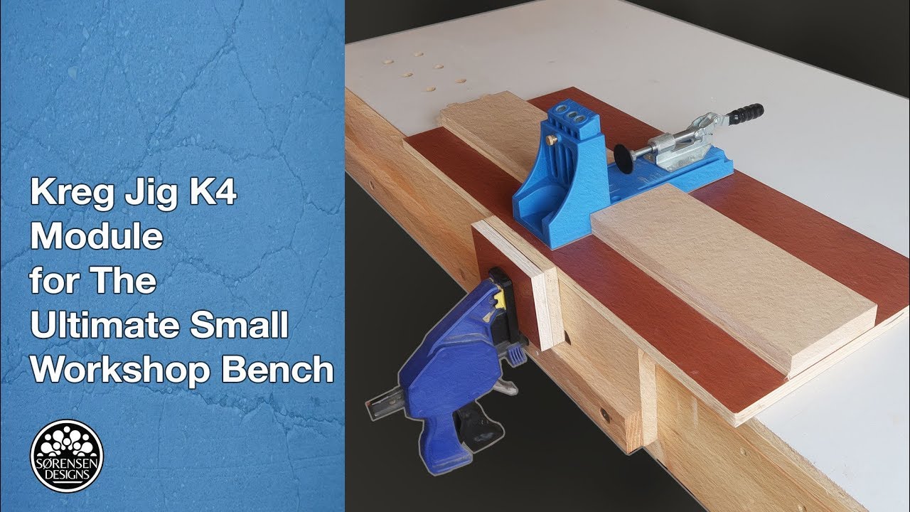 Kreg Jig K4 Module for The Ultimate Small Workshop Bench