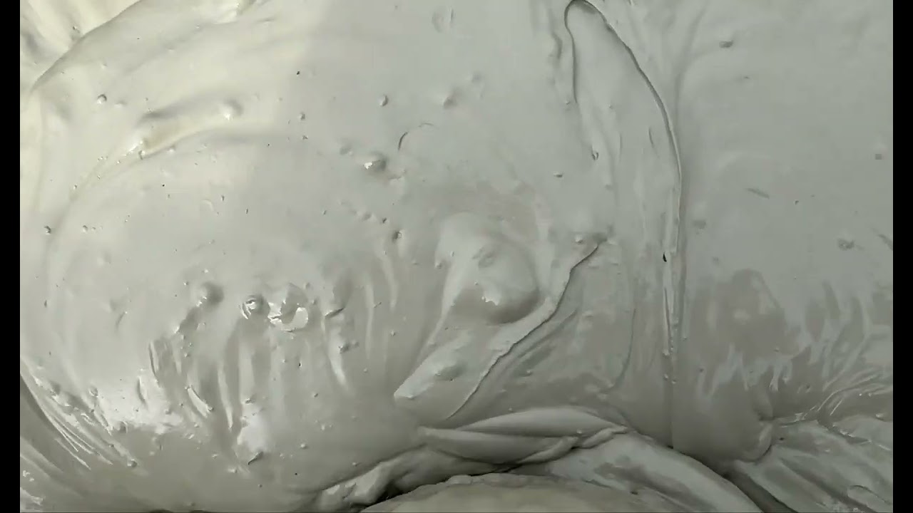 Sinking into extremely deep creamy mud