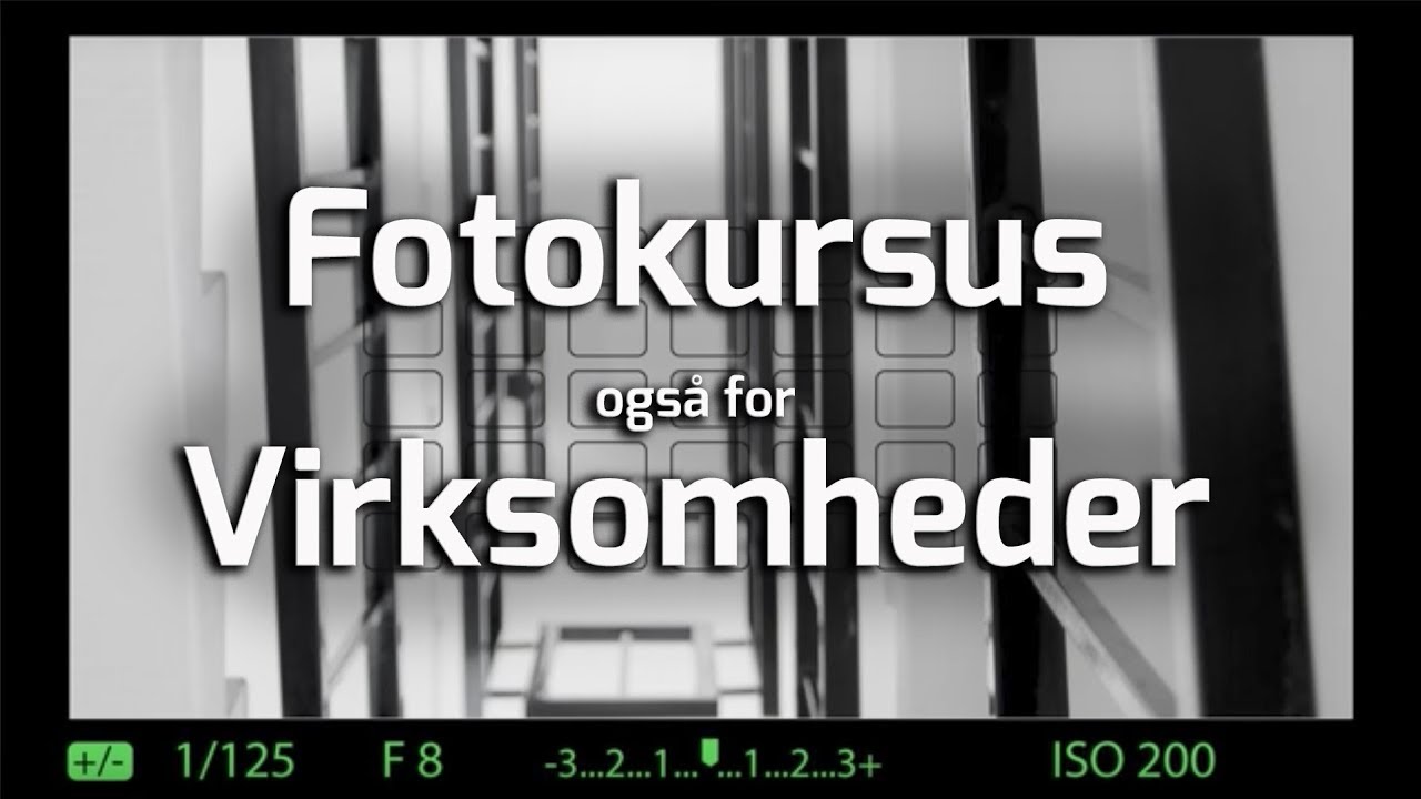 Fotokursus - brug billeder effektivt