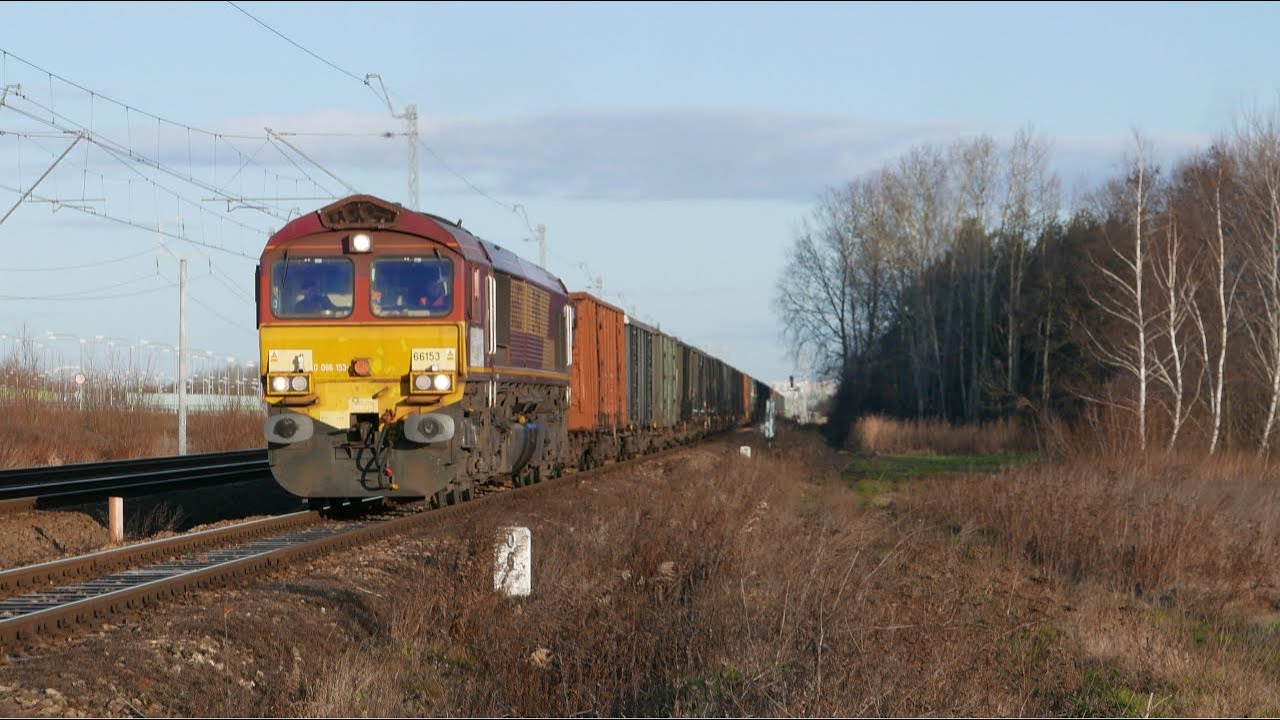 EMD JT42CWR 66153 (Class 66 EWS) w 2 ujęciach (11x RP1!)