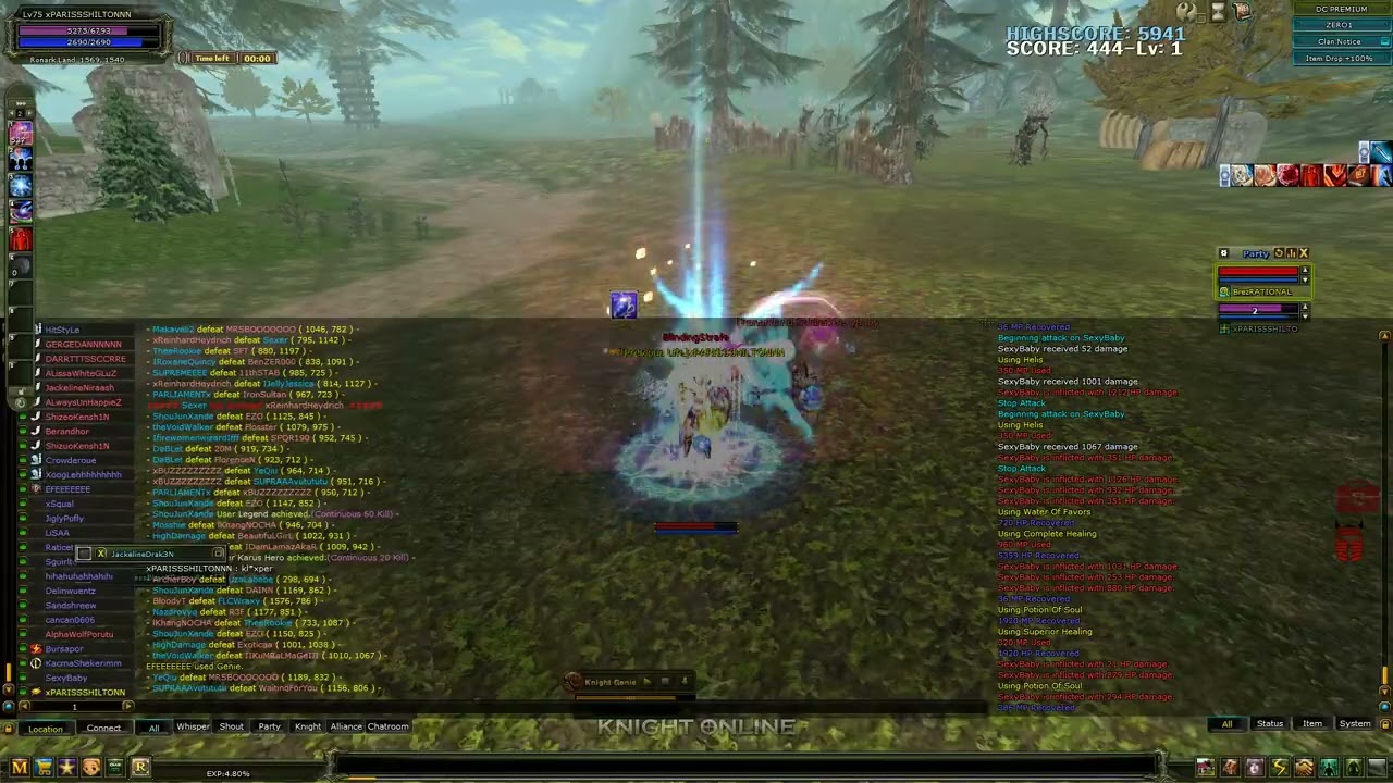 Knight Online ZERO serveri Czde k0xper PM:SexyBaby