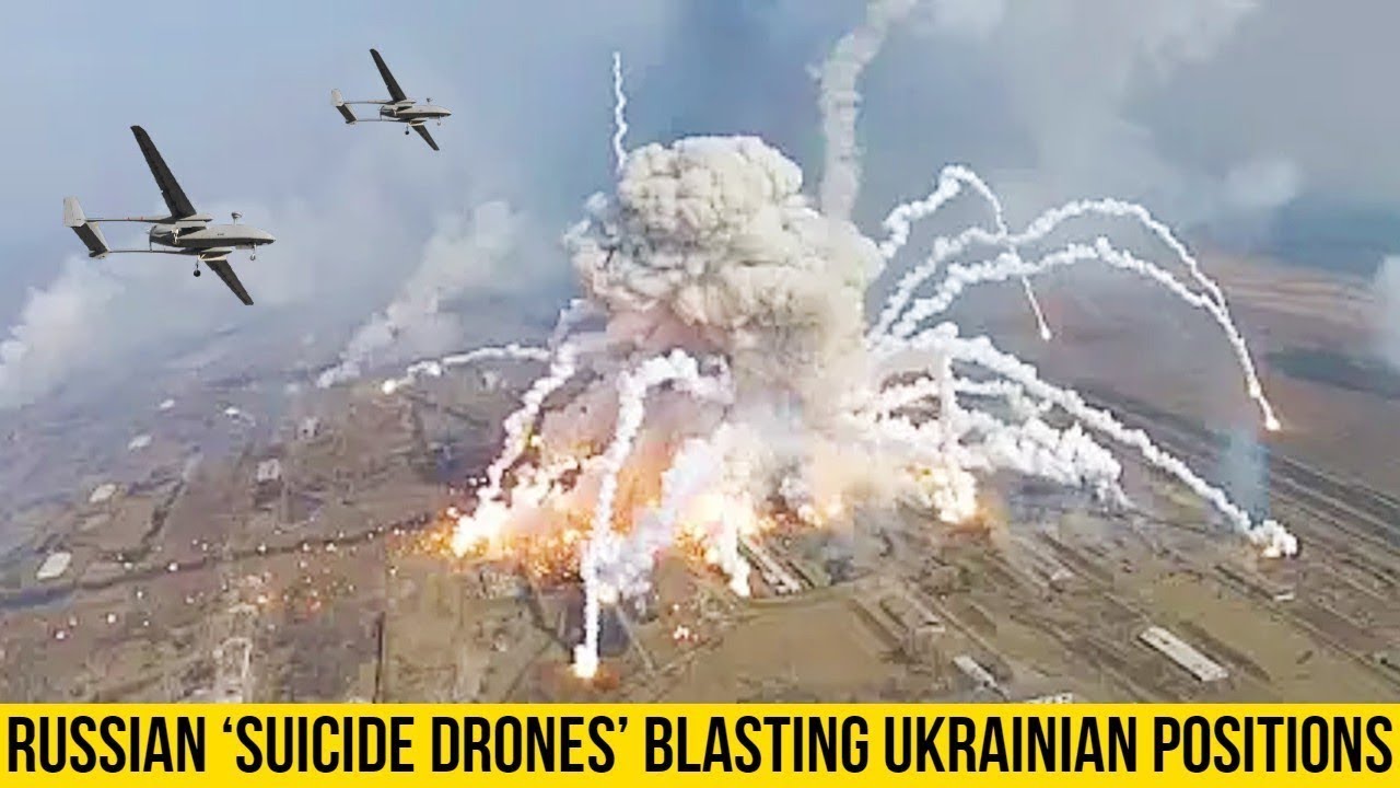Russian &lsquo;Suicide Drones&rsquo; Blasting Ukrainian Positions