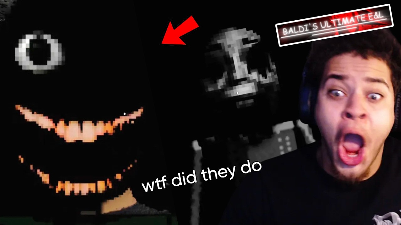 they turned baldi's basics into a CURSED HORROR GAME ON ROBLOX.