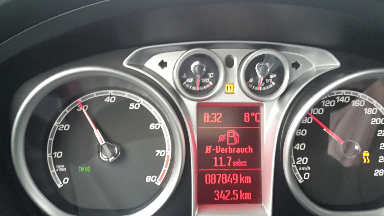 Focus RS 500 100-200 kmh 5,7sek