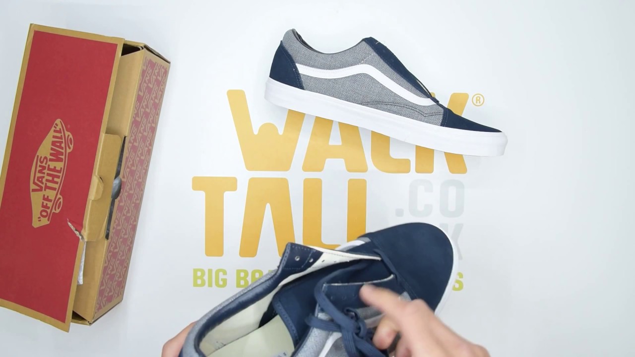 Vans UA Old Skool - Suiting Blueberry - Unboxing | Walktall