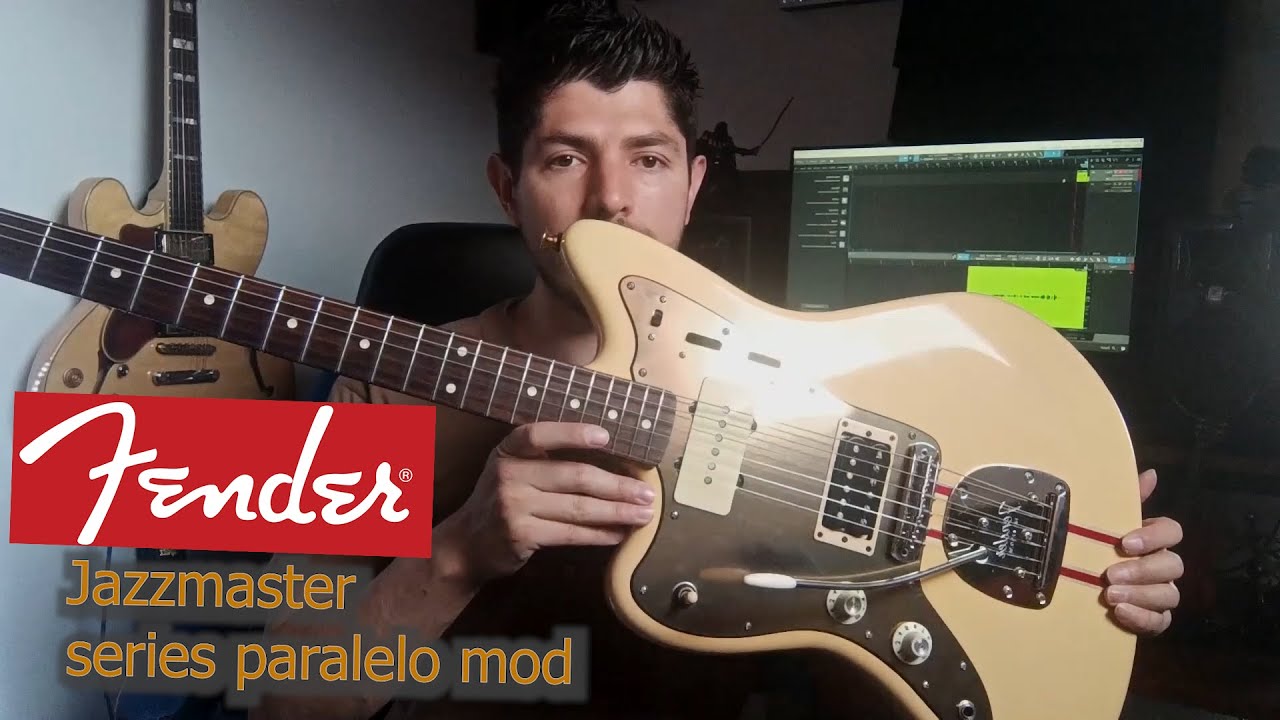 Fender Jazzmaster circuito STB Super Mod en series parallelo