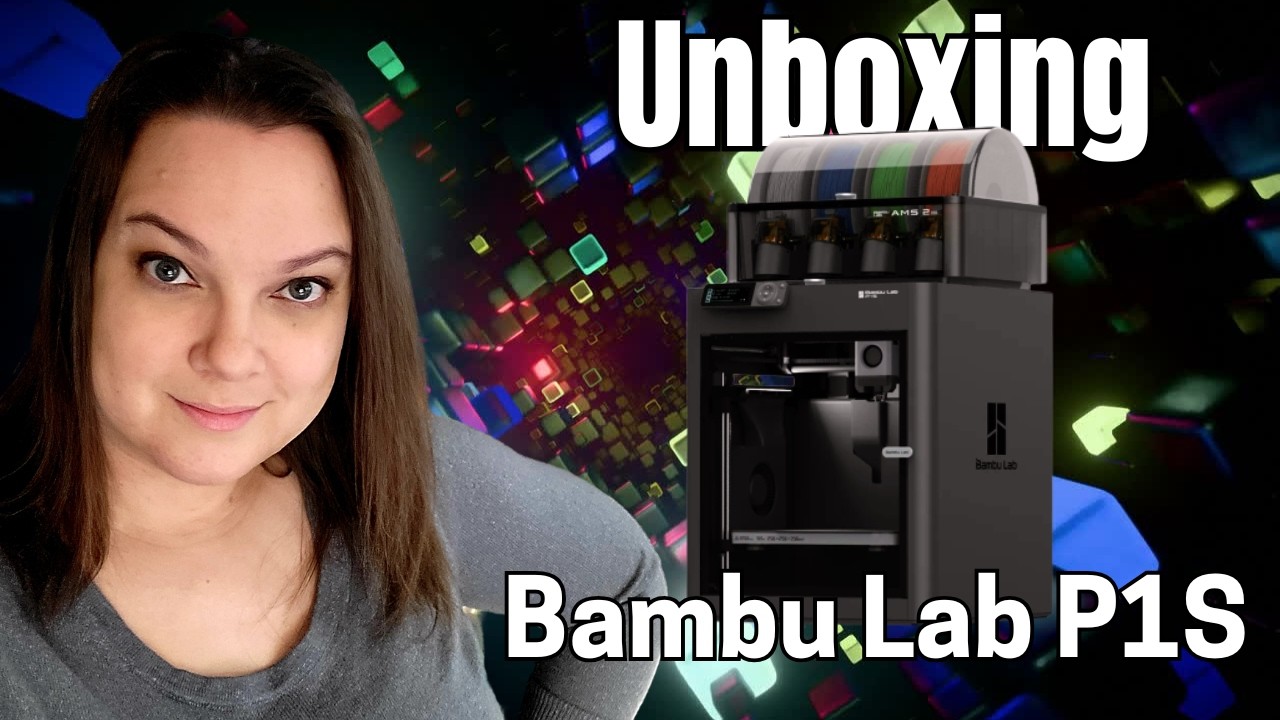 Unboxing Bambu Lab P1S 3D Printer