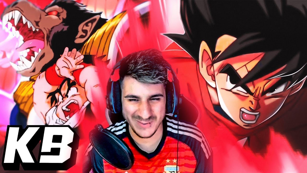 REACCIONANDO a Goku vs Vegeta  Dragon Ball Z Saga Saiyajin Rap  Kballero