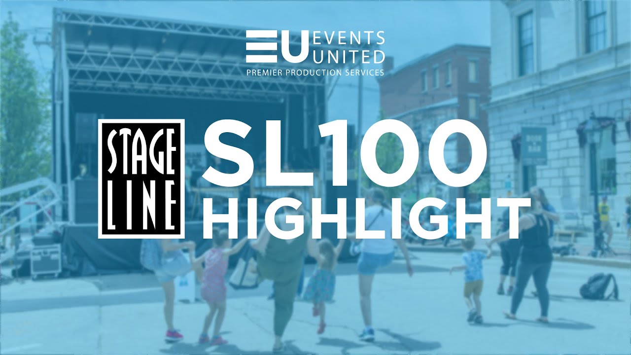Stageline SL100 Mobile Stage Highlight | Events United