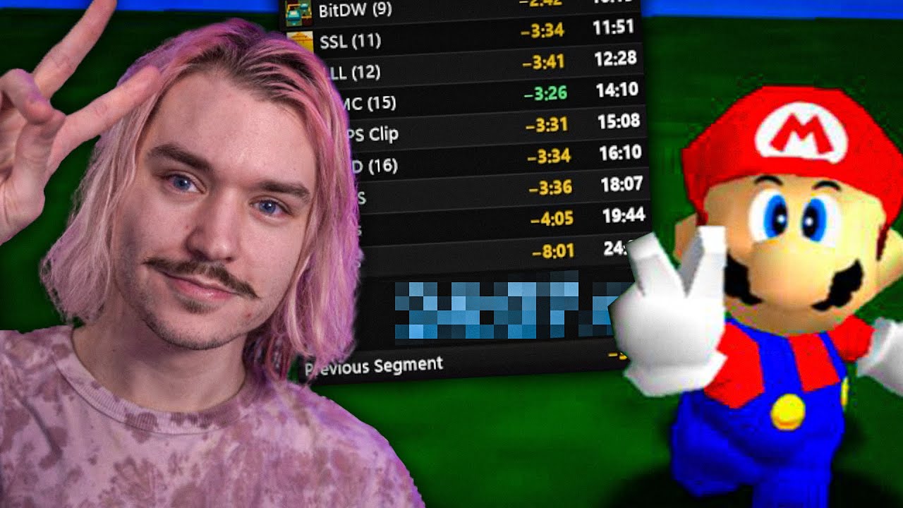 Mein REKORD nach drei Tagen Super Mario 64 Speedruns