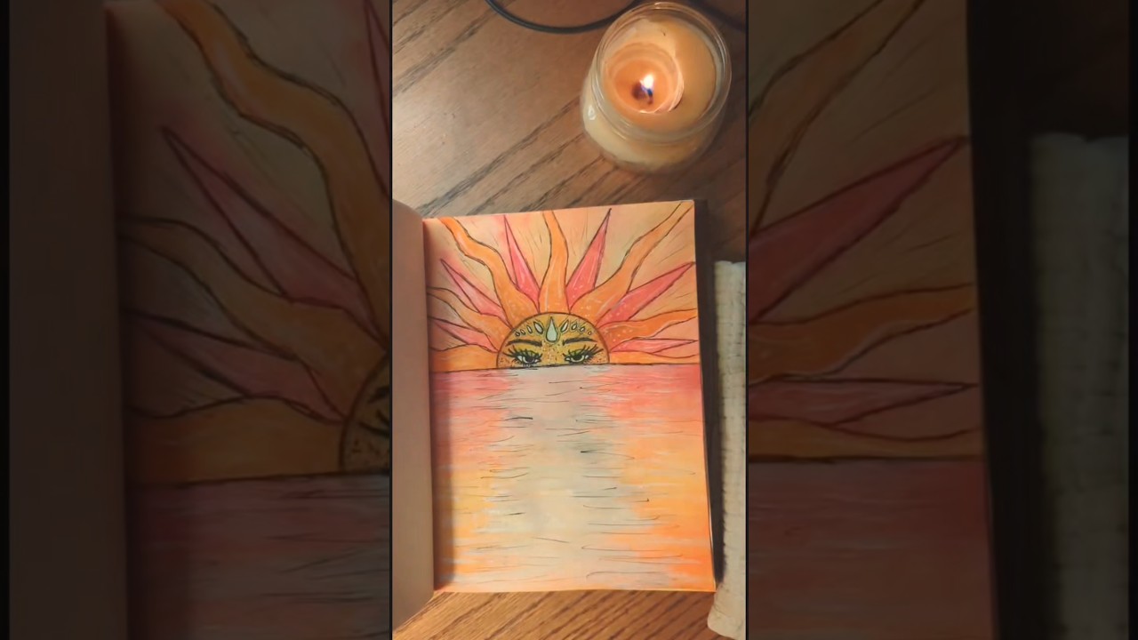 sun face 🌞 #celestialart #sunart #watercolorpainting #watercolorillustration #paintings #watercolor