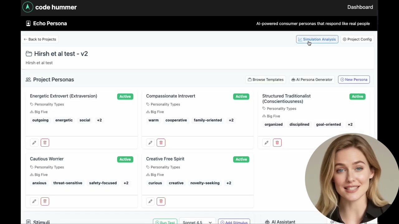 How to use Echo Persona: AI Customer Research in Minutes, Not Months