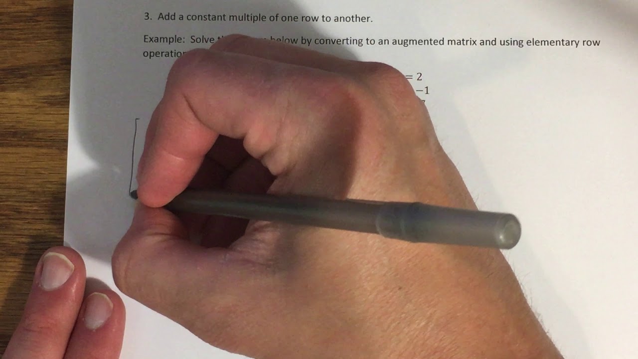 1.1 - Introduction to Systems of Linear Equations (Part 2)