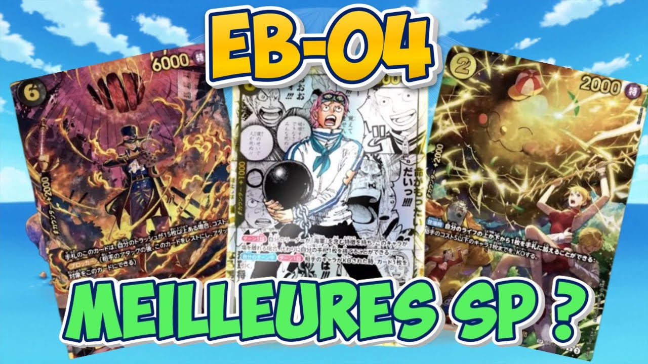 👉 REVEAL EB-04 🔥 Nouvelles Cartes Alternative SP & Manga | One Piece Card Game