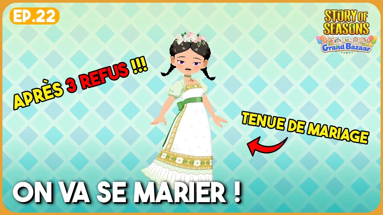 J'ai jamais pris AUTANT DE RATEAUX😭💖 Fiançailles Arata + Bazar MAX | Story of Seasons (VOD n°22)