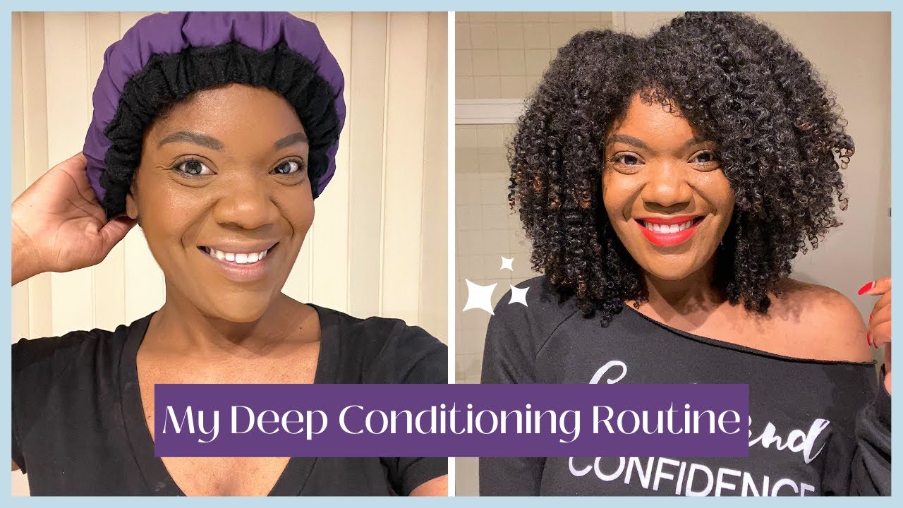 The BEST Way to Deep Condition Natural Hair | Deep Conditioning with Heat