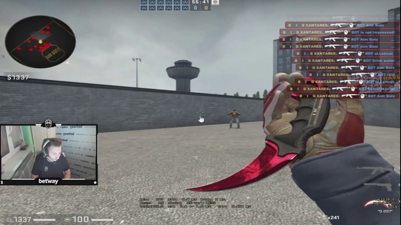 CSGO BIG Xantares play Aim Botz Training Maps | Insane Aim!  - CSGO Twitch Clips