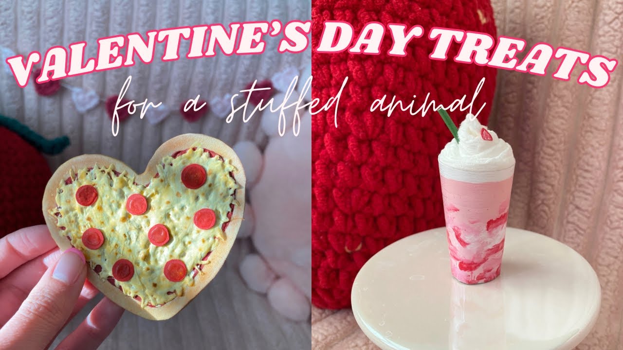DIY Valentine's Day Treats for Stuffed Animals