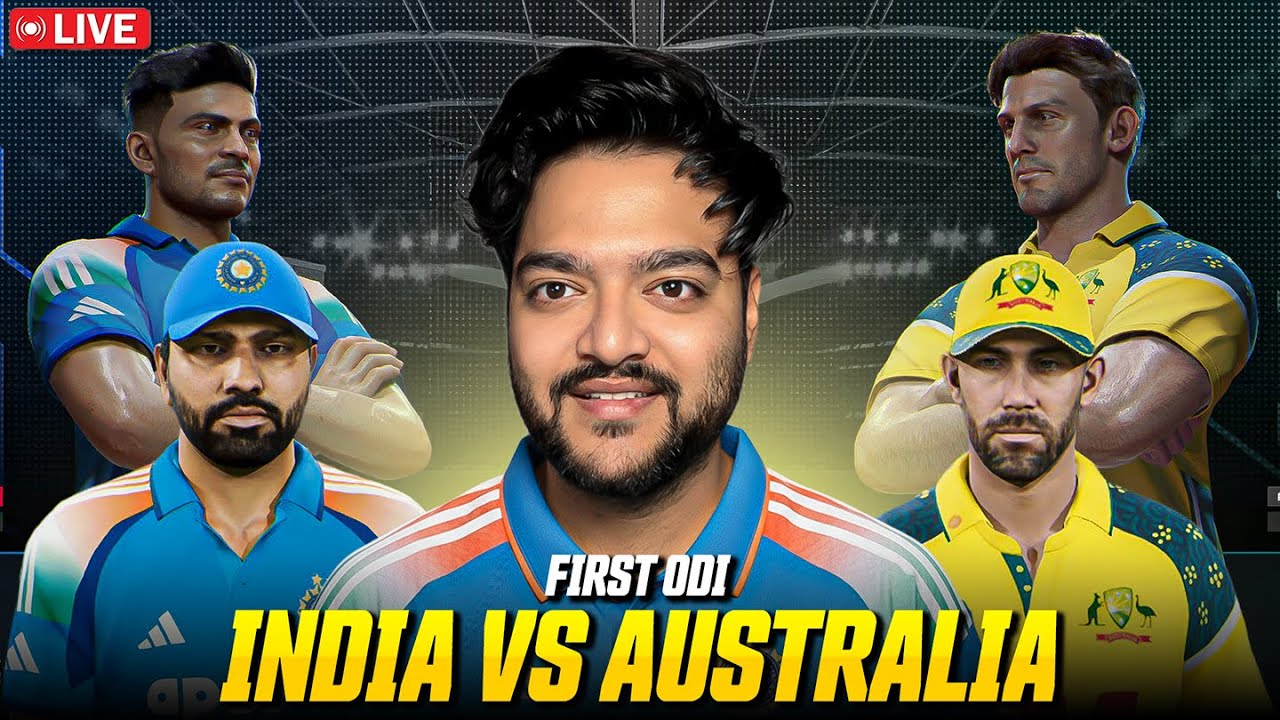 CRICKET 26 FIRST ODI IND VS AUS 🔴 | Launch Day Gameplay Reveal | RushPlayz
