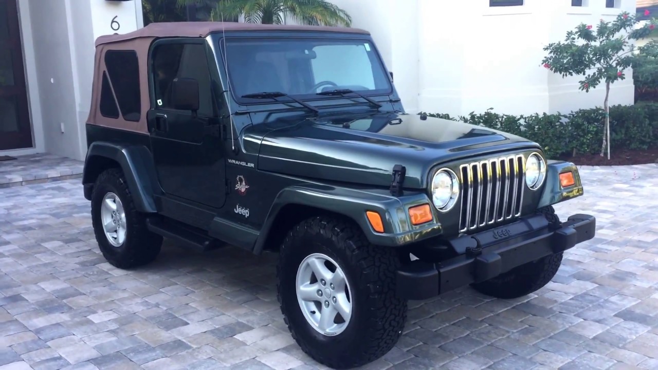 SOLD- 2002 Jeep Wrangler Sahara 4x4 SOLD-