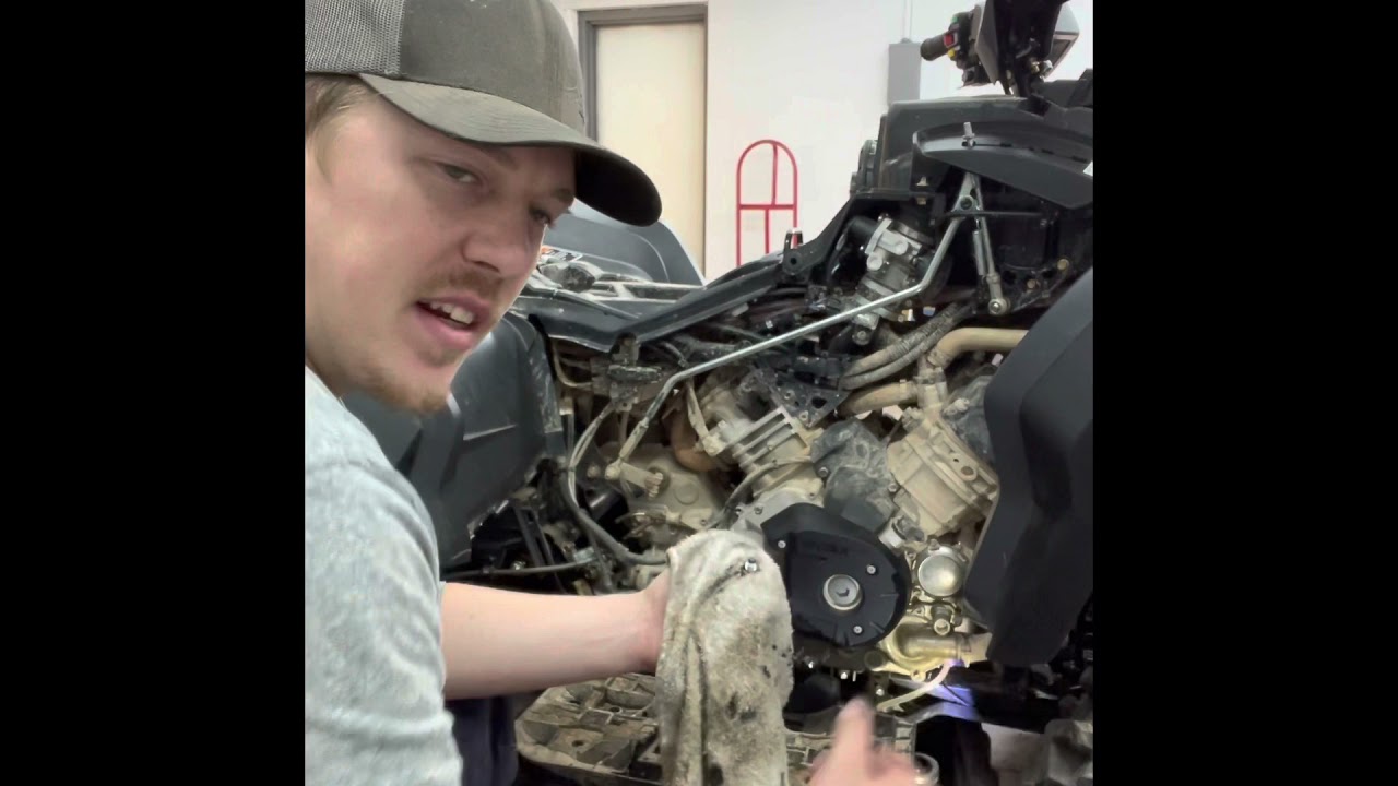 First maintenance on the 2021 can am outlander