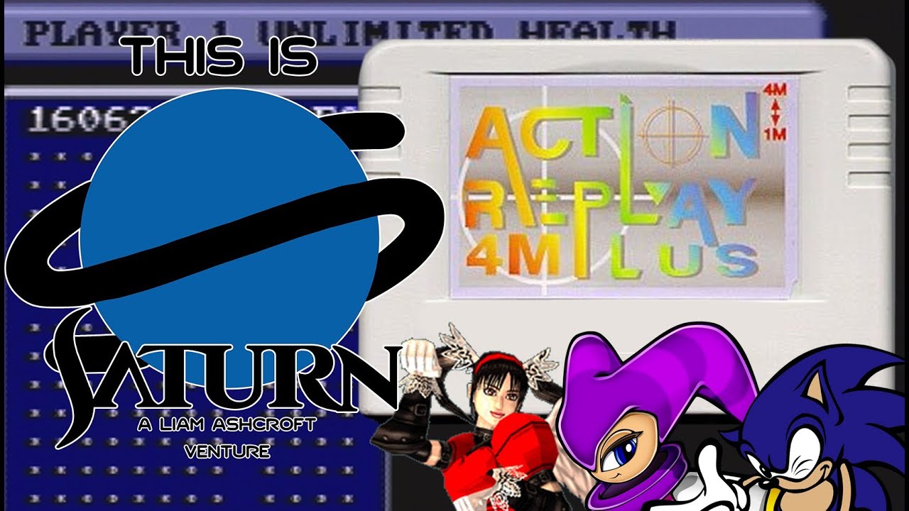 This is Saturn - Action Replay 4M Auto