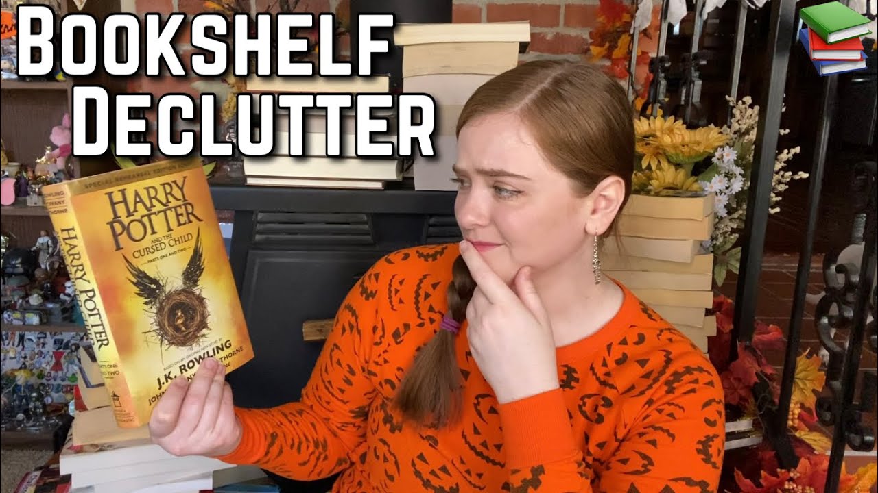 Bookshelf Decluttering