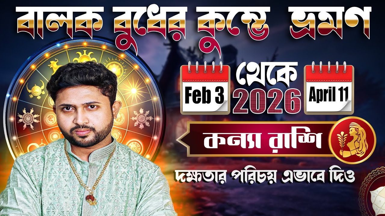 কন্যা 👧🏻 রাশি। Virgo Sign 👧🏻 ♍। বুধের সঞ্চারের ফলাফলের সম্পর্কে জানুন এবার।