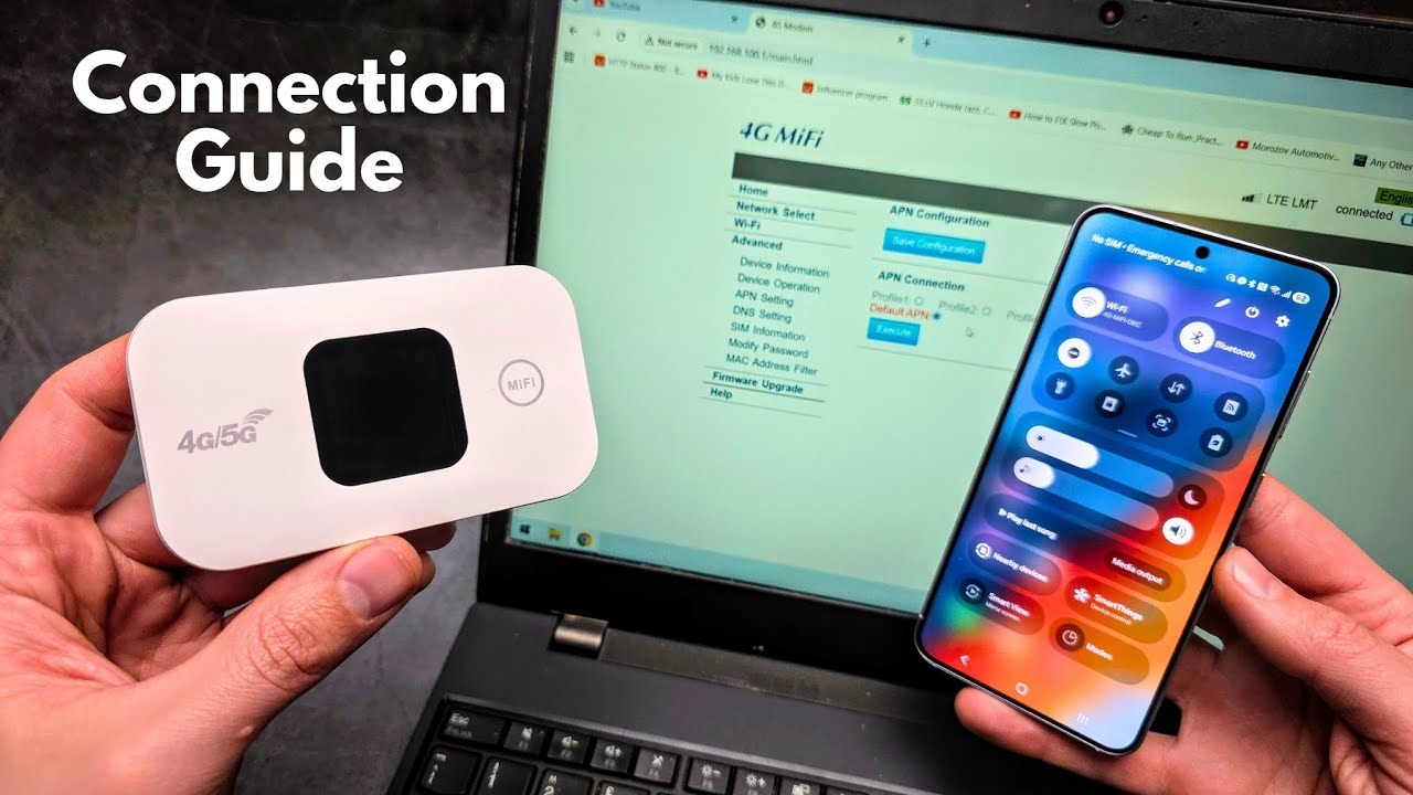 How to Connect 4G Router 