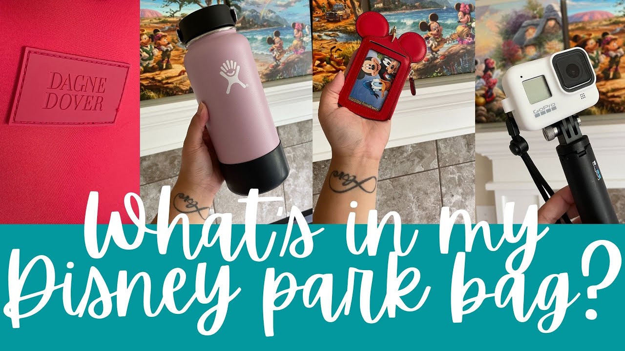 WHAT'S IN MY DISNEY PARK BAG? 🏰  | Dagne Dover Dakota Backpack