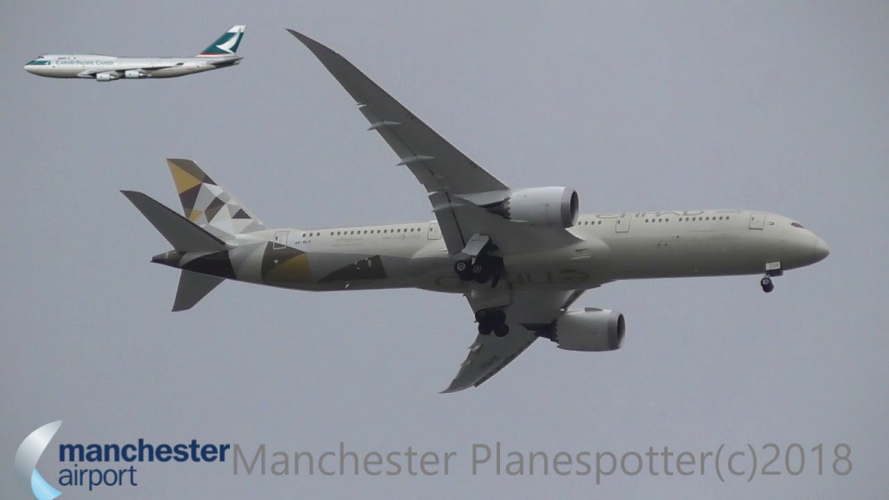 (HD) Etihad Airways Boeing 787-9 A6-BLH On EY21 Heading To Manchester Airport On 01/10/2018