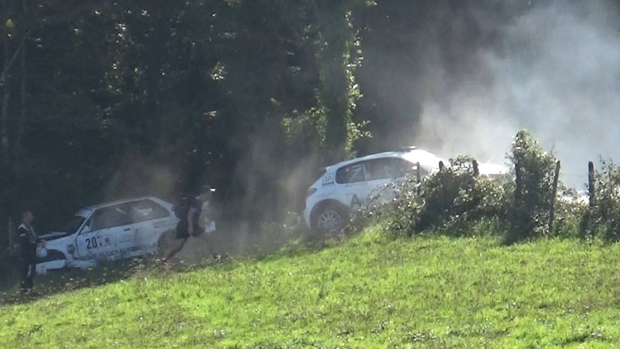 Rallye du Suran 2025 N°3 show mistakes crash