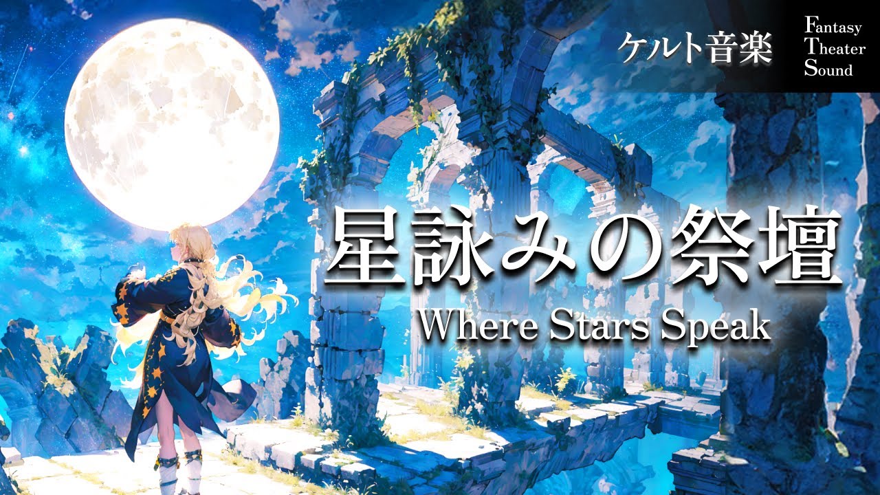 【ケルト音楽】星詠みの祭壇/ファンタジー・異世界音楽【作業用・睡眠用・勉強用BGM】