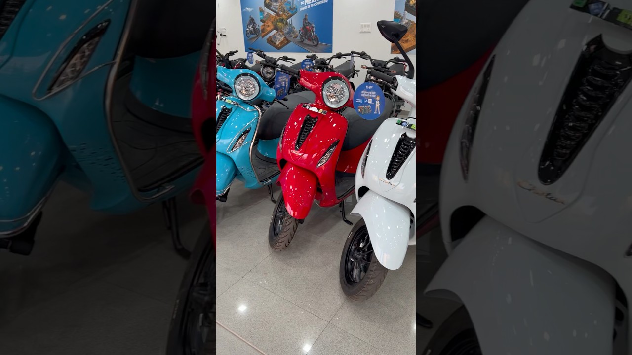 Bajaj Chetak 2903 All Colours 🔥which one Will uh Pick 💯#chetak #2903