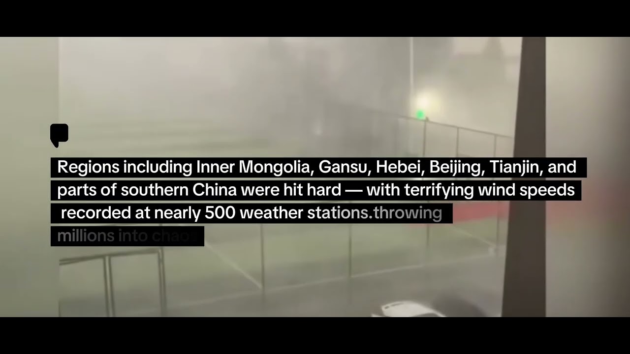 INSANE Weather in China- April 2025 Storm Destroys Cities