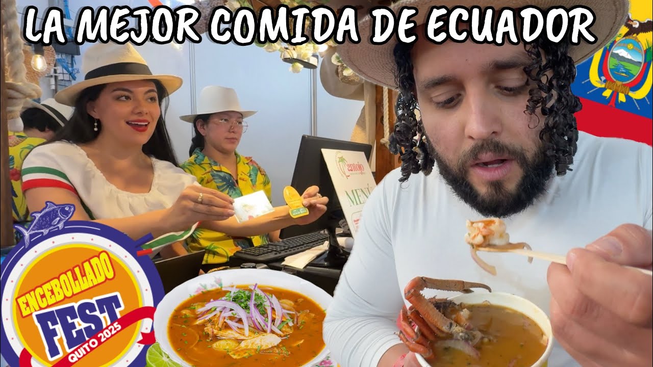 ENCEBOLLADO FEST 2025🎉 Quito • Ecuador: Probando la segunda mejor sopa del mundo🤤