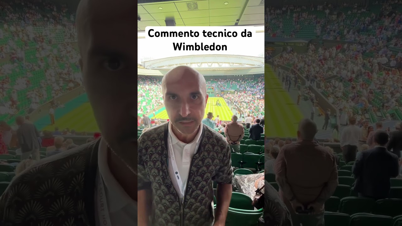 Commento tecnico direttamente dal centrale di #wimbledon
