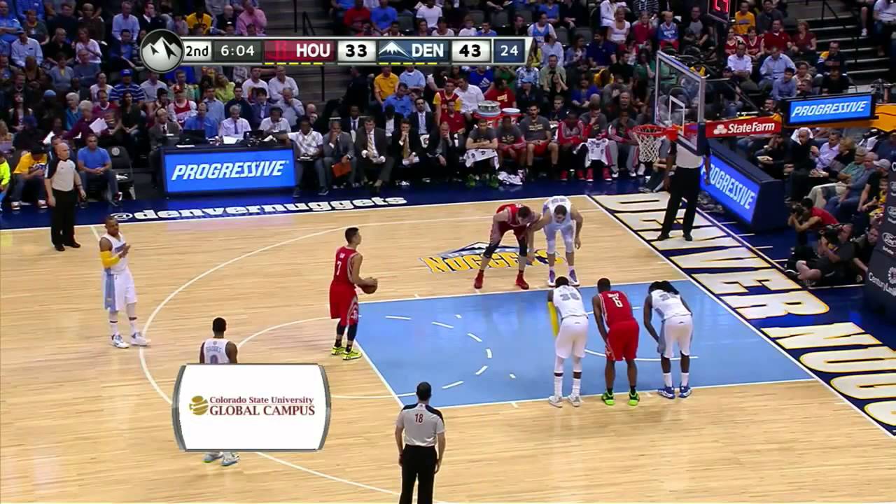 Jeremy Lin 林書豪 2014 04 09火箭vs金塊 Rockets vs Nuggets