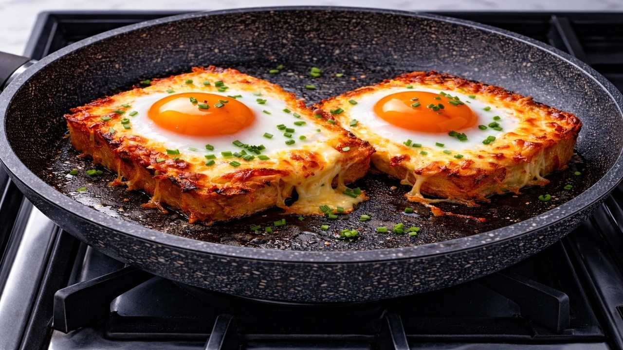 Breakfast Every Day! My NEW Egg Toast Recipe – So Quick & Incredibly Delicious! 😍🍳