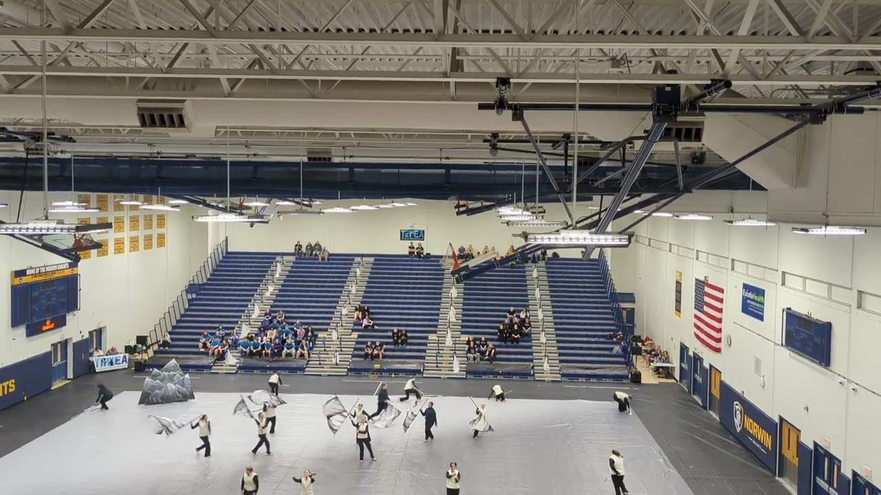 2/28/26 TRWEA at Norwin HS - Baldwin HS Guard - Race Up the Mountain 
