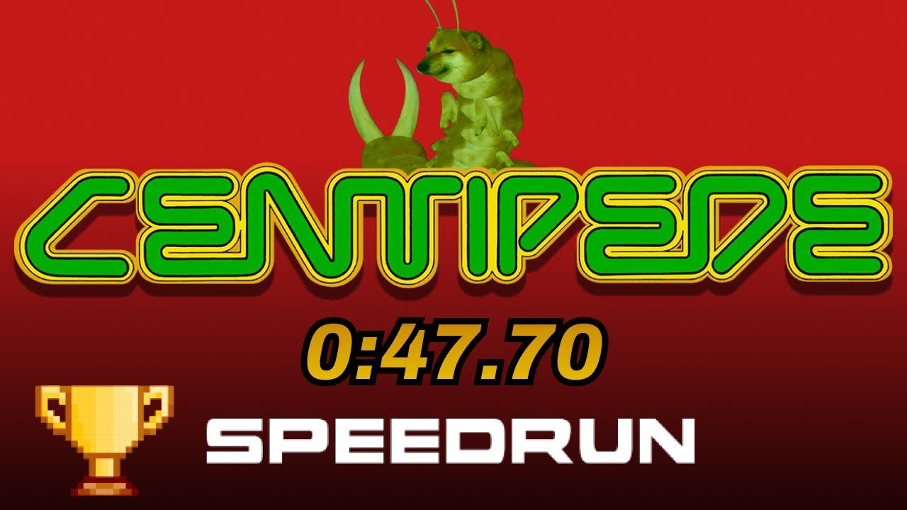 Centipede (Arcade 12K Points) World Record 0:47.70