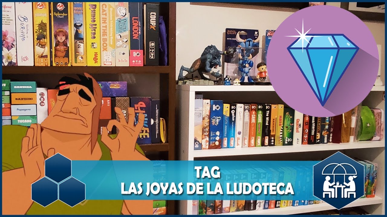 TAG - Las JOYAS de LA LUDOTECA 💎 - Descubriendo las diferentes joyas escondidas entre los estantes