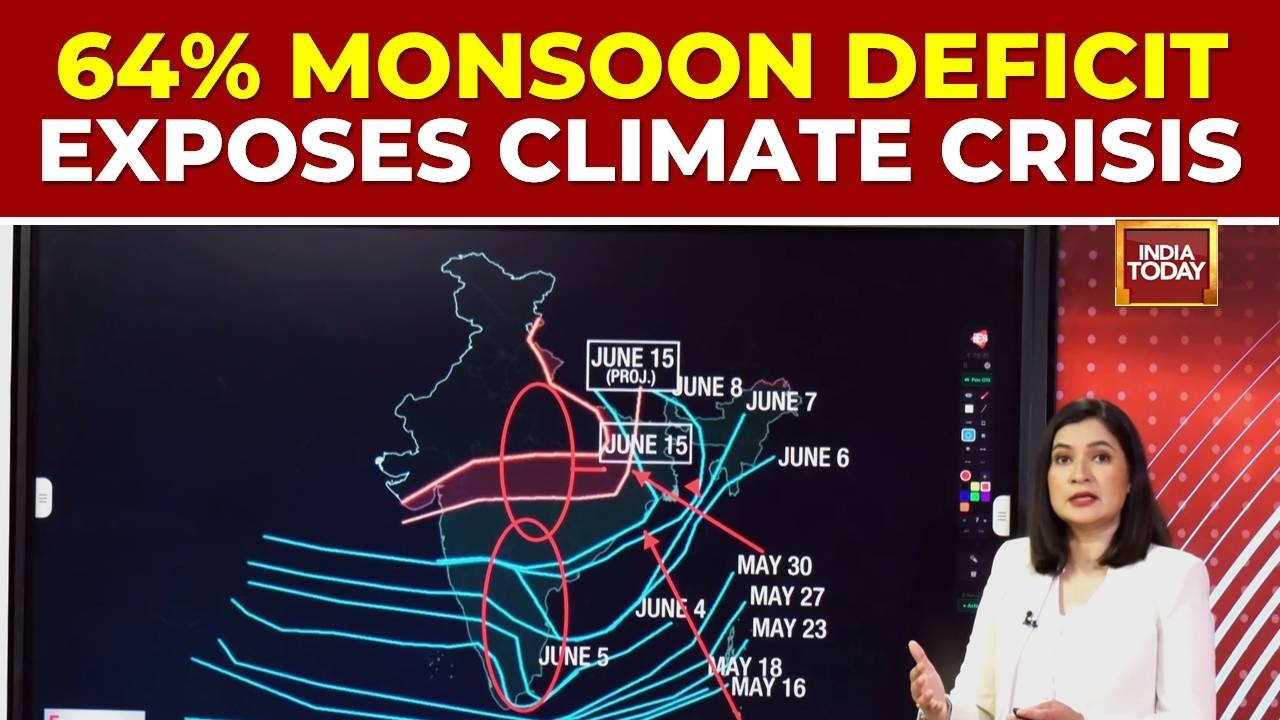 64% Monsoon Deficit, Severe Heatwaves And Dust Storms Highlight India's Climate Crisis | India Today