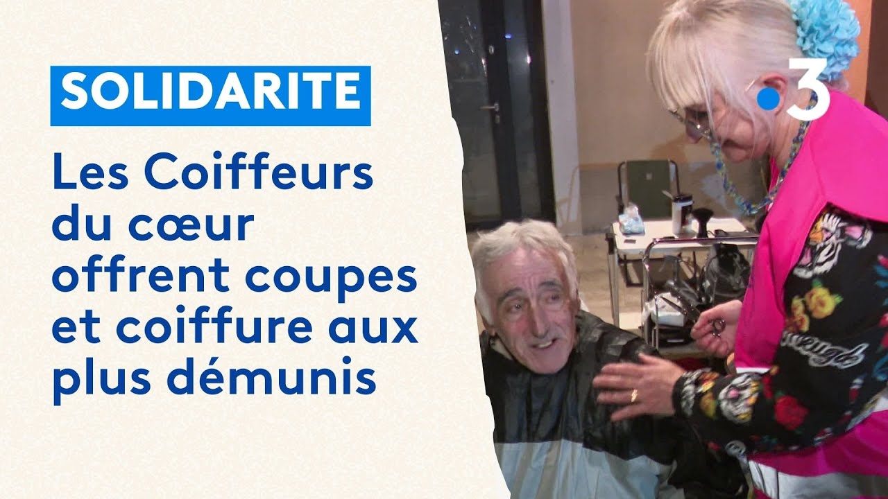Les Coiffeurs du cœur offrent coupes et coiffures aux plus démunis