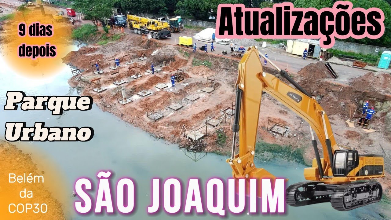 O Pará em Obras : Oque mudou no Parque Urbano Igarapé São Joaquim ?