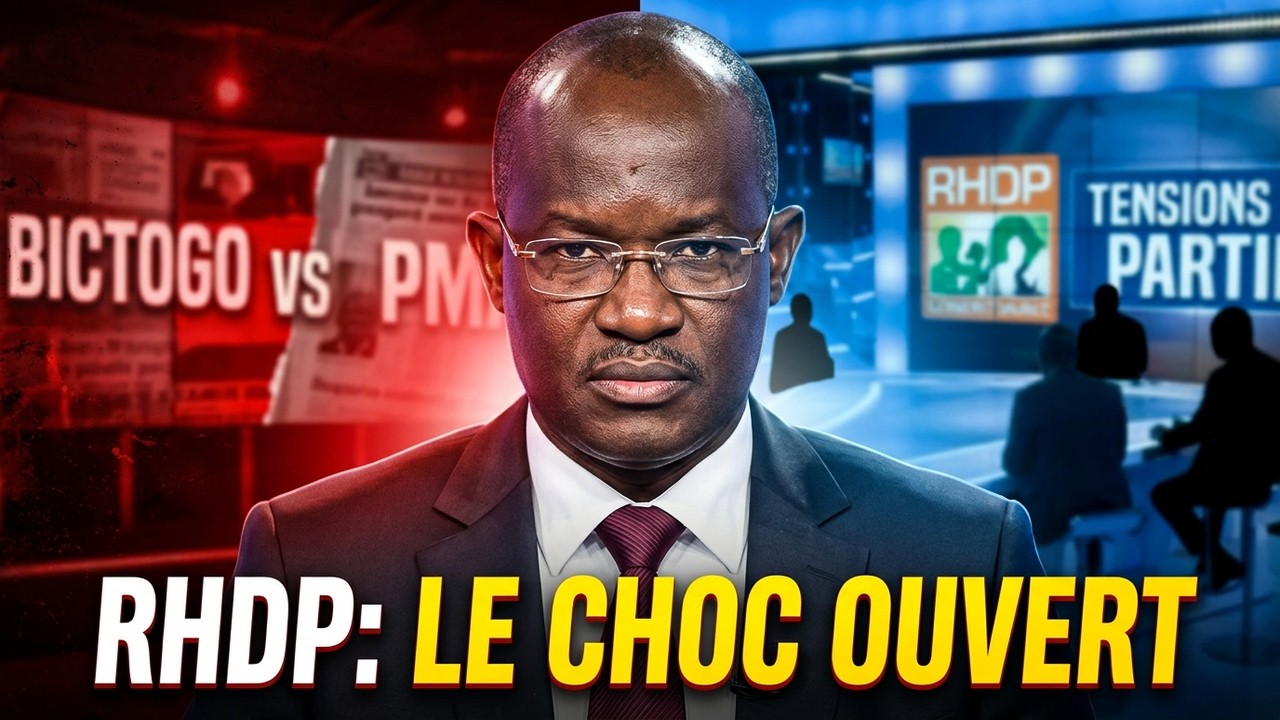 CÔTE D’IVOIRE : TENSION au RHDP inquiète la jeunesse