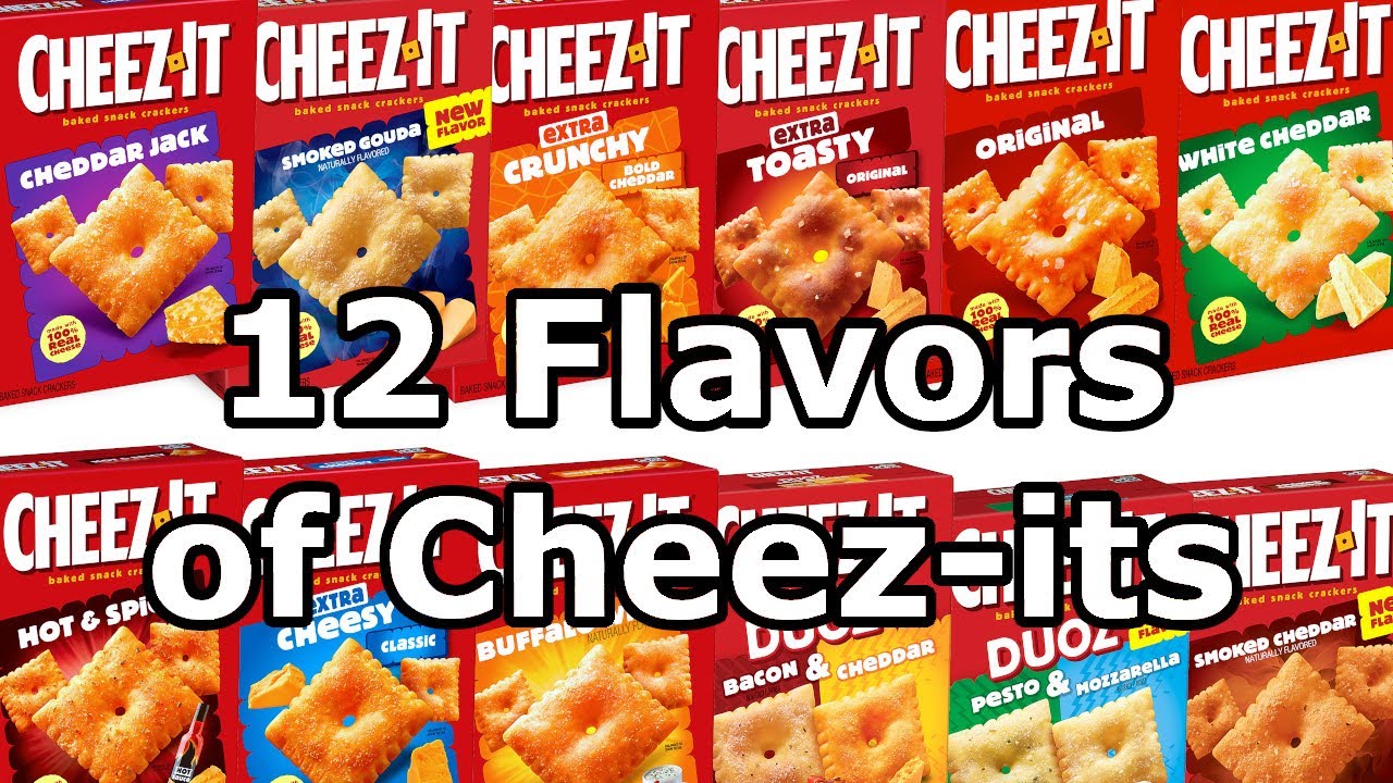 12 Different Flavors of Cheez-its - Which Flavor is Best?